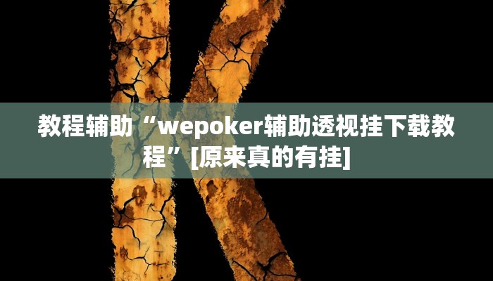 万能开挂辅助“AApoker辅助透视作弊软件”详细教程辅助工具 万能开挂辅助“AApoker辅助透视作弊软件”详细教程辅助工具