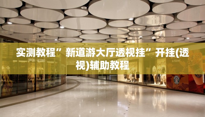 实测教程”新道游大厅透视挂”开挂(透视)辅助教程 实测教程”新道游大厅透视挂”开挂(透视)辅助教程