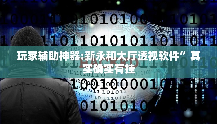 玩家辅助神器:新永和大厅透视软件”其实确实有挂