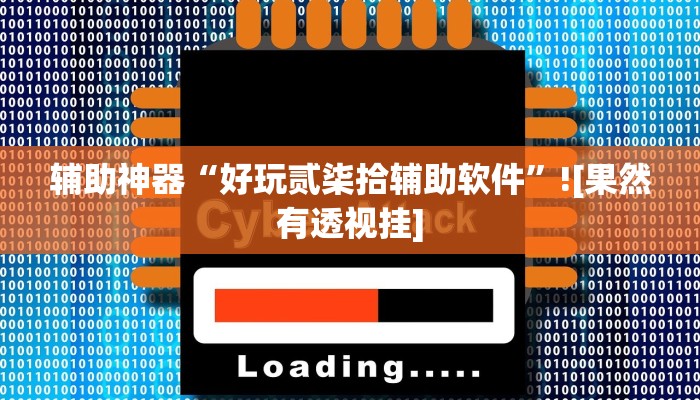 辅助神器“好玩贰柒拾辅助软件”![果然有透视挂]