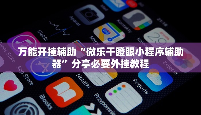 万能开挂辅助“微乐干瞪眼小程序辅助器”分享必要外挂教程