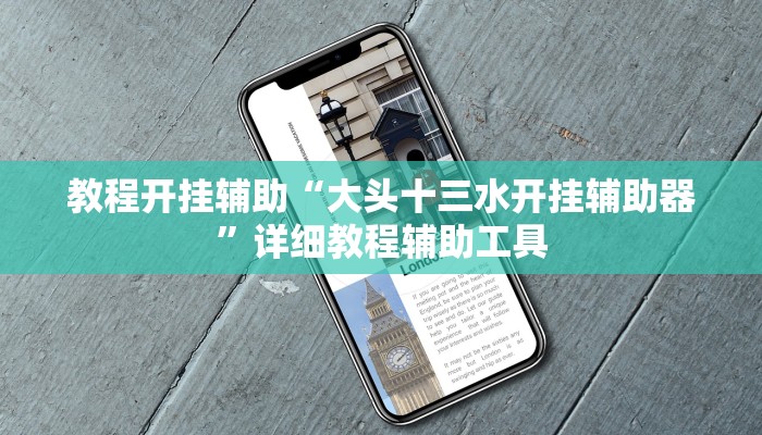 教程开挂辅助“大头十三水开挂辅助器”详细教程辅助工具