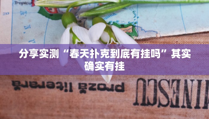 分享实测“春天扑克到底有挂吗”其实确实有挂