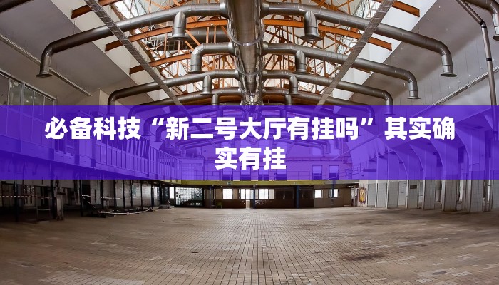 必备科技“新二号大厅有挂吗”其实确实有挂