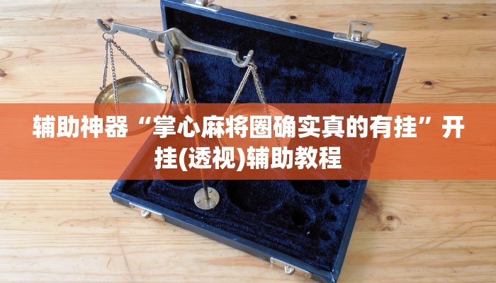 辅助神器“掌心麻将圈确实真的有挂”开挂(透视)辅助教程