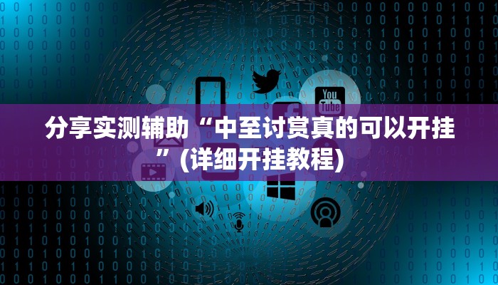 分享实测辅助“中至讨赏真的可以开挂”(详细开挂教程) 分享实测辅助“中至讨赏真的可以开挂”(详细开挂教程)
